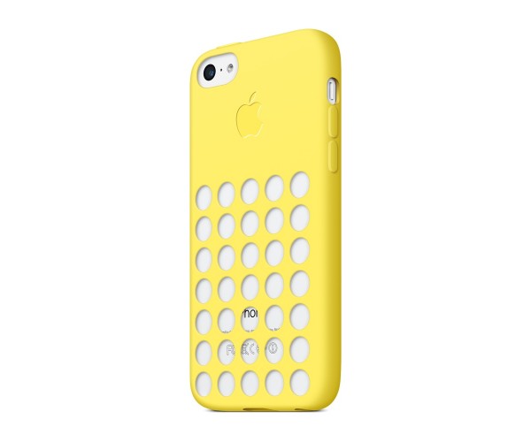 CUSTODIA APPLE PER IPHONE 5C GIALLO